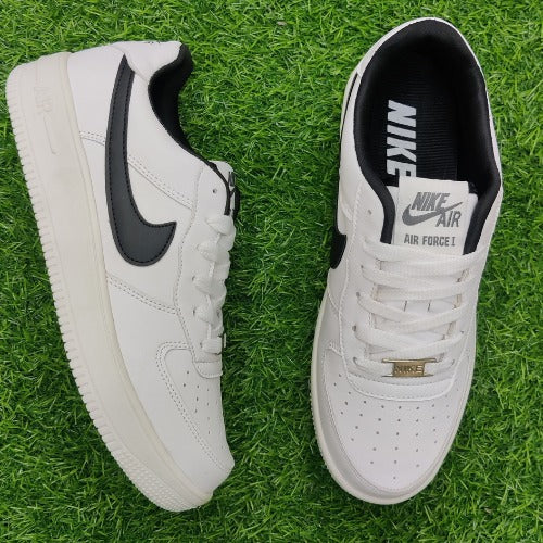 AF1 White Black Swoosh