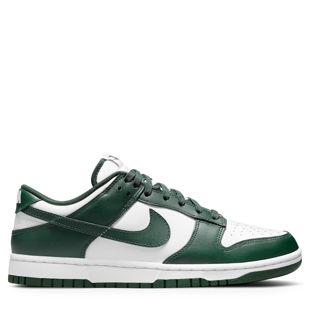 Dunk white green