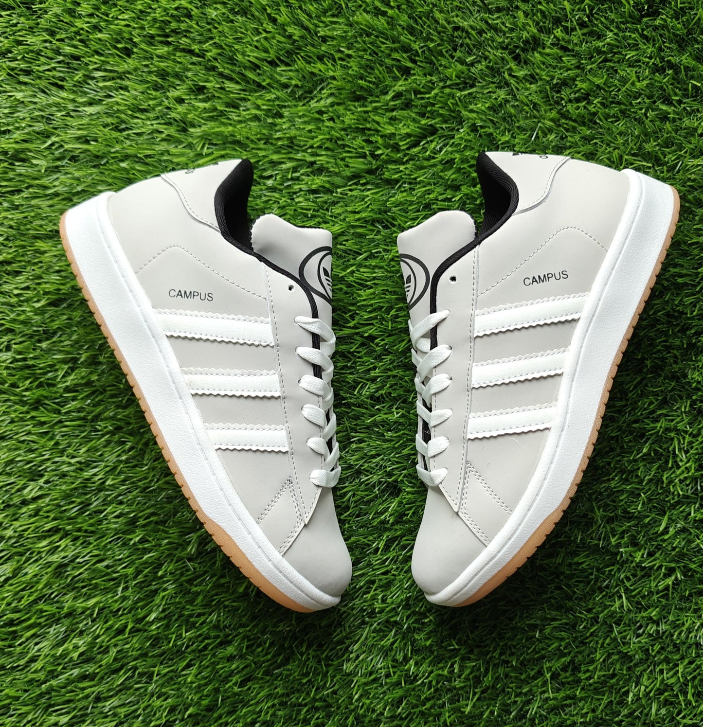 Adidas campus grey white