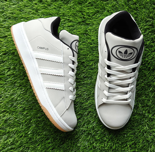 Adidas campus grey white