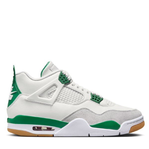 Retro 4 White Green